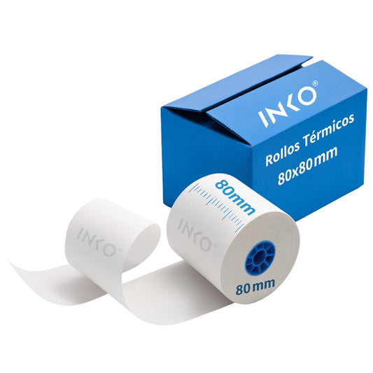 Rollos de Papel Térmico 80x80mm