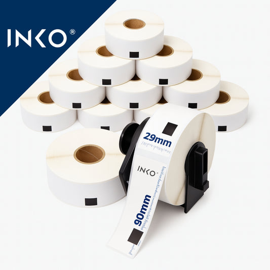 Etiquetas Térmicas DK1201 29x90mm Compatible con Brother SeriesQL