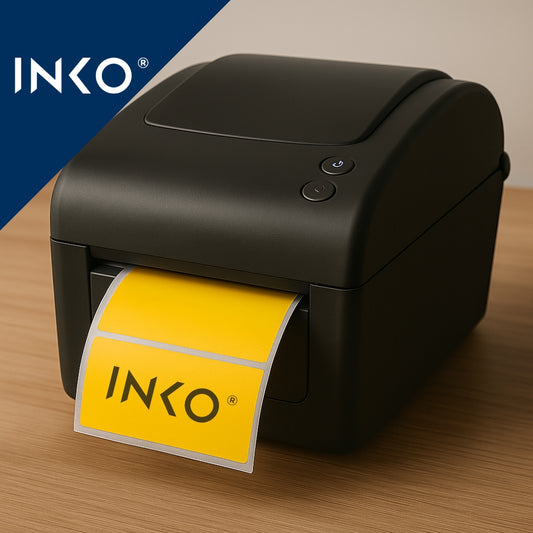 Etiquetas Térmicas 4x3 Pulgadas 102x76mm Amarillo