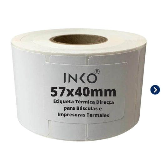 Etiquetas Térmicas 57x40mm Báscula