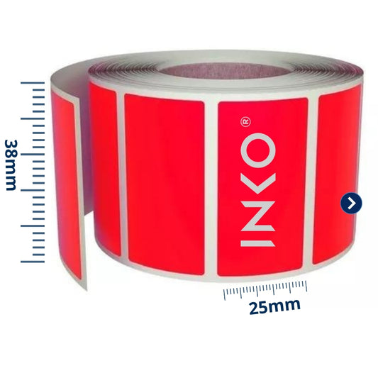 Etiquetas Térmicas 38x25mm Colores