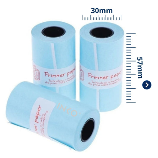 Etiquetas Térmicas 57x30mm Mini Impresora