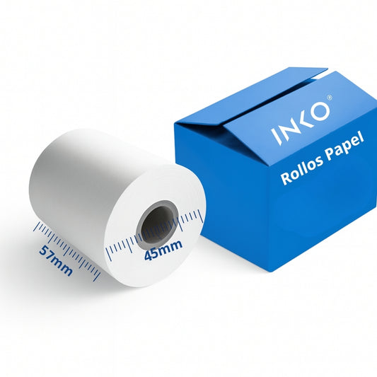 Rollos de Papel Térmico 57x45mm