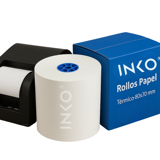Rollos de Papel Térmico 80x70mm