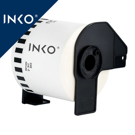 Etiquetas Térmicas DK2205 62mm Cinta Continua Compatible con Brother SeriesQL