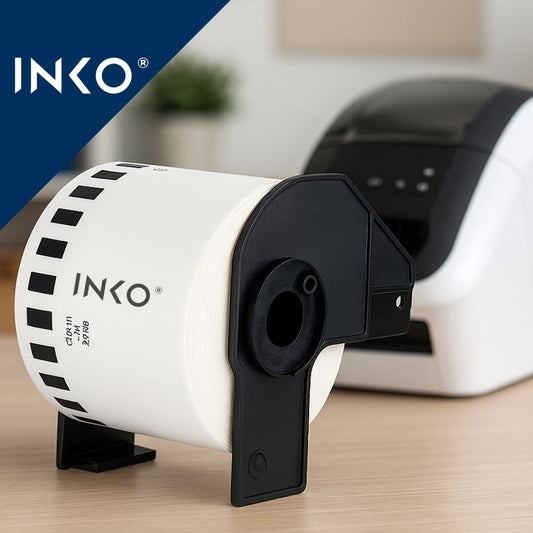 Etiquetas Térmicas DK2205 62mm Cinta Continua Compatible con Brother SeriesQL