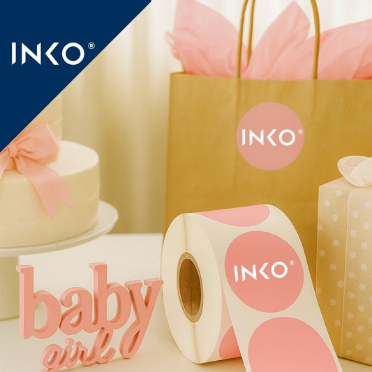 Etiquetas Térmicas 51x51mm Círculo Colores