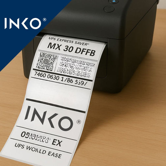 Etiquetas Térmicas 4x8 Pulgadas 102x204mm Guía de Paquetería Envíos