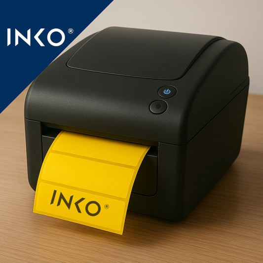 Etiquetas Térmicas 4x2 Pulgadas 102x51mm Amarillo