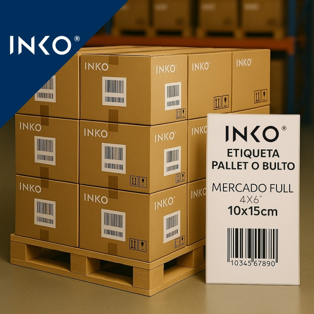 Etiquetas Térmicas 4x6 Pulgadas 102x152mm