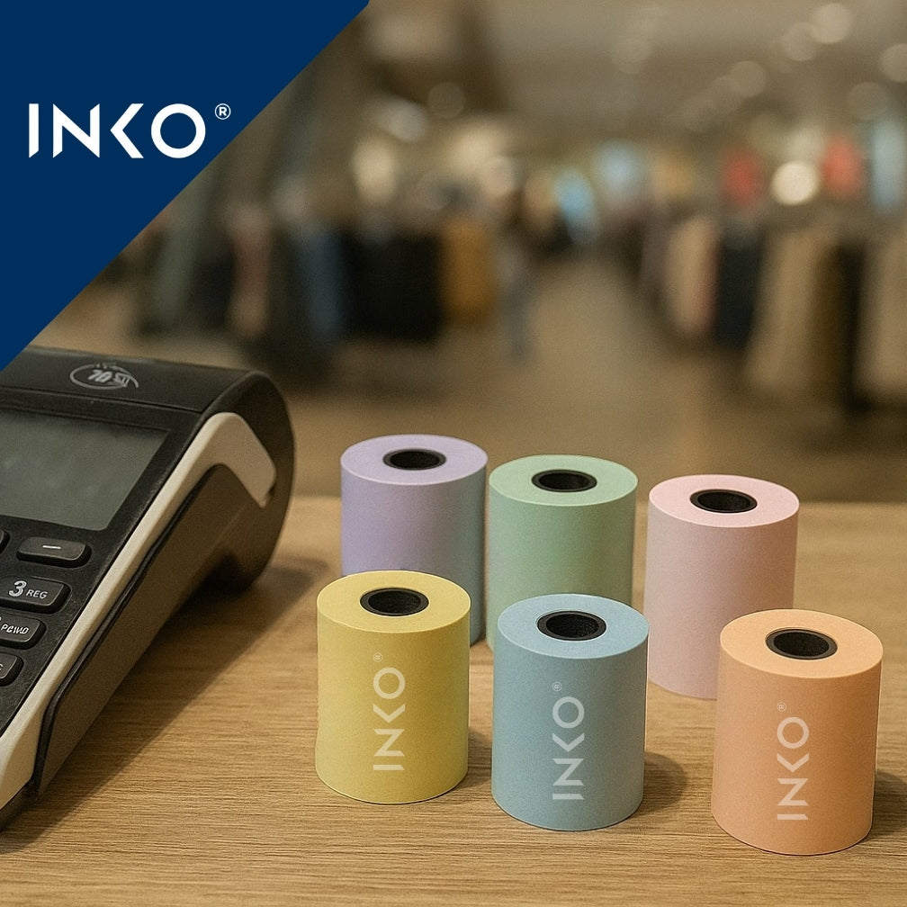 Rollos de Papel Térmico 57x40mm Colores