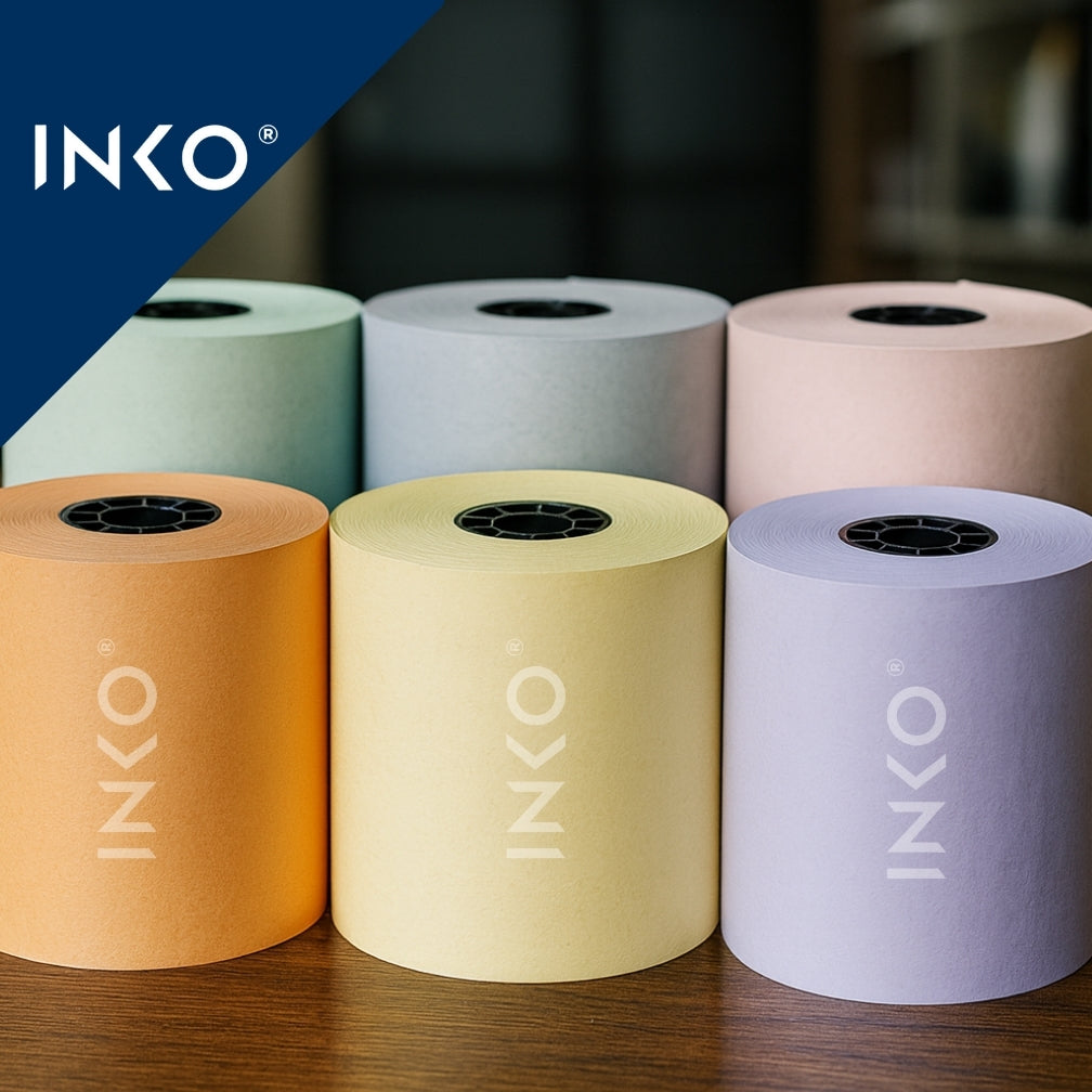 Rollos de Papel Térmico 80x70mm Colores