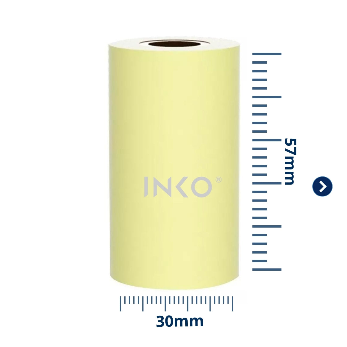 Rollos de Papel Térmico 57x30mm Colores