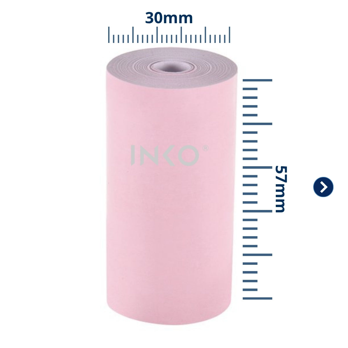 Rollos de Papel Térmico 57x30mm Colores