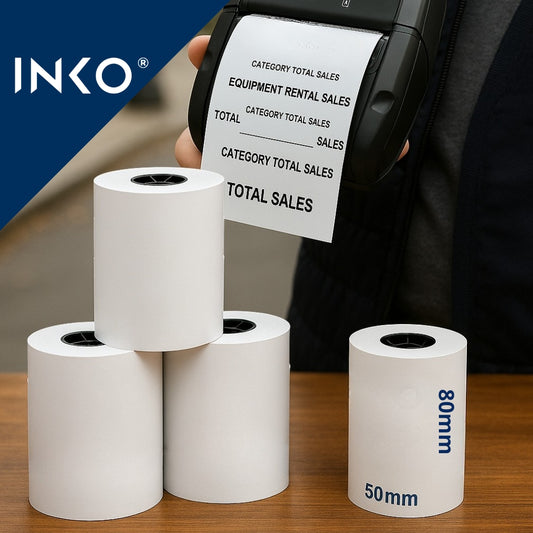 Rollos de Papel Térmico 80x50mm