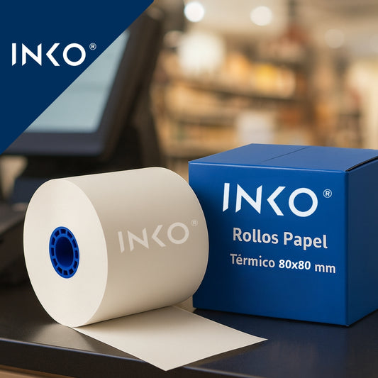 Rollos de Papel Térmico 80x80mm