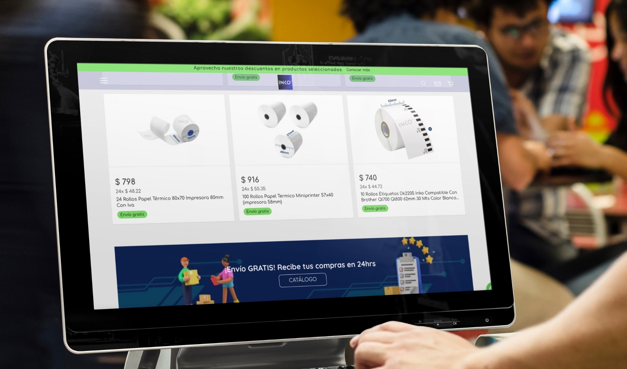 Cargar video: Adéntrate a descubrir el mundo de INKO, el mejor proveedor de Suministros para Puntos de Venta y Negocios en el país.