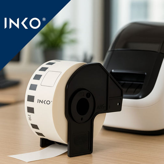 Etiquetas Térmicas DK2210 29mm Cinta Continua Compatible con Brother SeriesQL